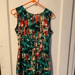 Multi colored Calvin Klein dress